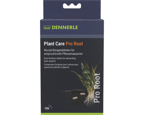 Engrais pour plantes d'aquarium Dennerle Plant Care Pro Root, 10 pces pastilles d'engrais