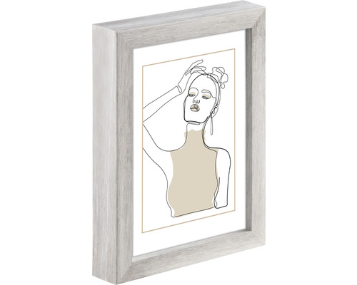 Dekorativer Bilderrahmen mit abstrakter Frauendarstellung