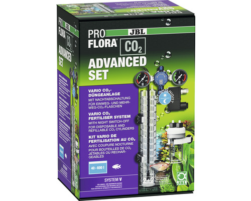 Kit d'engrais pour plantes au CO2 JBL PROFLORA CO2 ADVANCED SET V