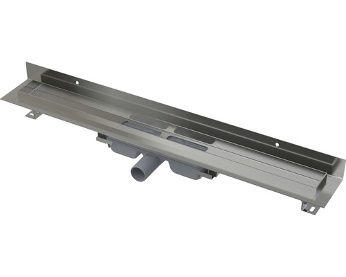 Caniveau de douche Jungborn 950 x 65 mm capacité d'écoulement 35 l/min UNO116- 950 Caniveau de douche en acier inoxydable avec drain