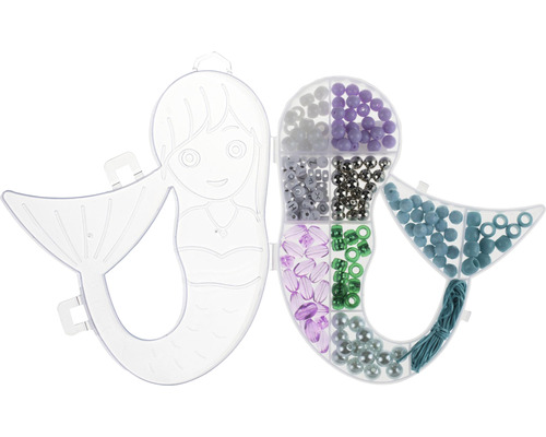 Kit de loisirs créatifs de perles sur le thème de la sirène