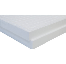 Panneau isolant BACHL en PSE PW/PB Bianco Plus avec feuillure conductivité thermique 034 1265 mm x 615 mm x 160 mm paquet = 1,56 m²