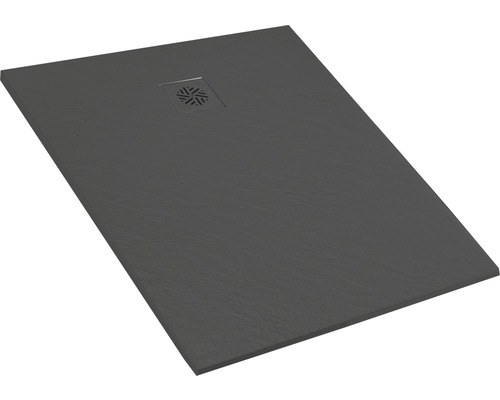 Receveur de douche rectangulaire avec écoulement