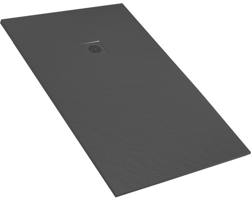 Receveur de douche rectangulaire avec écoulement