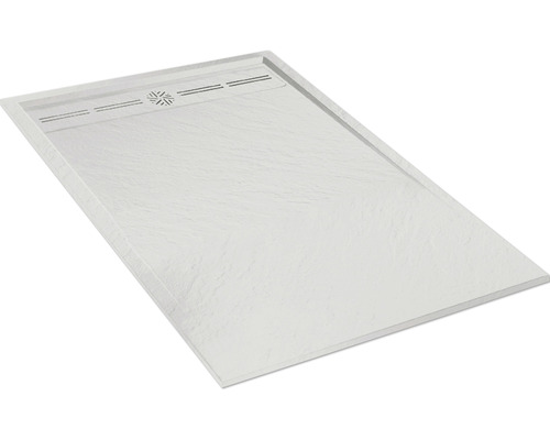 Receveur de douche rectangulaire avec drain