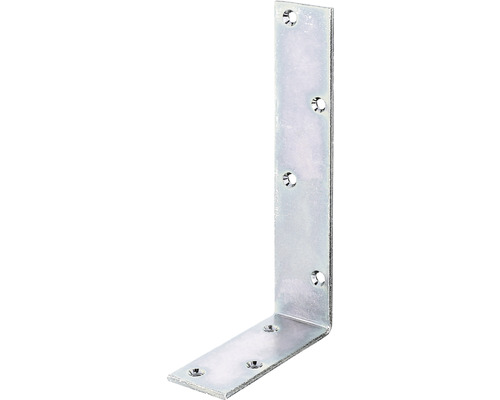 Cornière pour solive 100 x 200 x 40 mm galvanisée, passivation couche épaisse 1 pièce