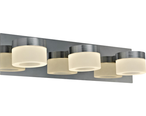 Luminaire de salle de bains à plusieurs lampes avec abat-jour cylindriques