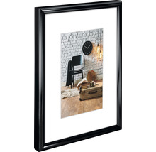 Bilderrahmen Kunststoff Sevilla schwarz 13x18 cm