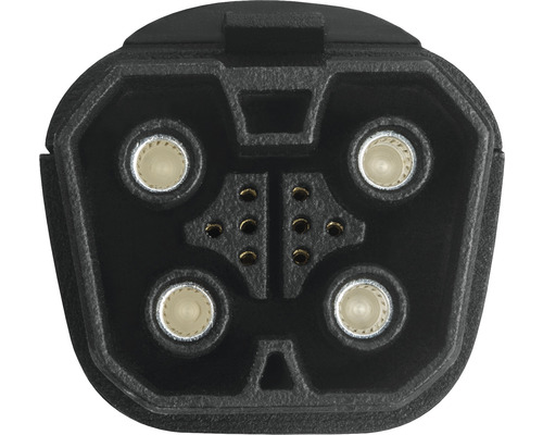 Steckverbinder mit vier Polen für elektrische Verbindungen