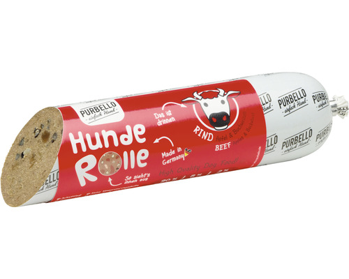 PurBello Rouleau pour chien au bœuf, emballé