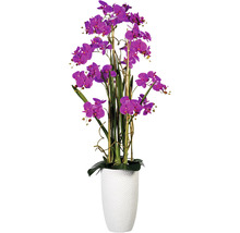 Plante artificielle arrangement de Phalaenopsis hauteur : 160 cm violet