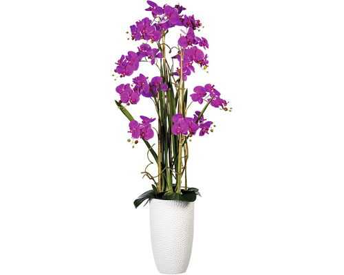 Plante artificielle arrangement de Phalaenopsis hauteur : 160 cm violet