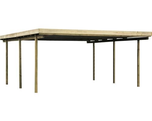 Holz Carport mit Pfosten