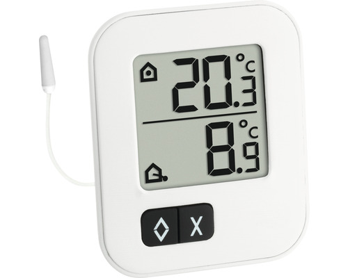 Thermomètre numérique intérieur-extérieur TFA MOXX, pile incl. - HORNBACH  Luxembourg