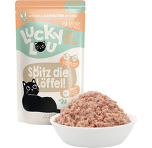 Lucky Lou nourriture pour chats volaille et lapin à la pomme