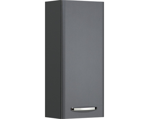 Armoire suspendue Pelipal Quickset 327 couleur de façade anthracite 30 x 70 x 20 cm Armoire suspendue de salle de bains avec poignée