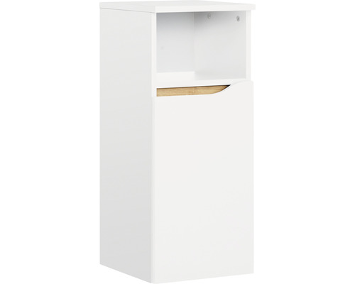 Meuble bas Pelipal Quickset 857 couleur de façade blanc brillant brillant 30 x 72 x 33 cm