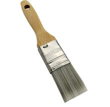 Flachpinsel mit Holzgriff
