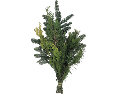 Gebundene Tannenzweige