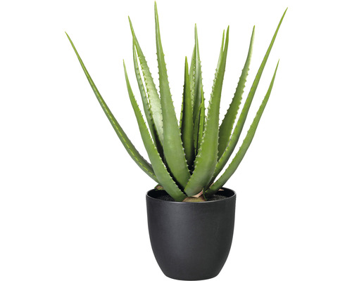 Plante artificielle Aloe hauteur : 55 cm vert