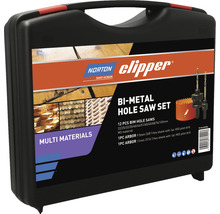 Norton Clipper Scies cloches bimétal en coffret