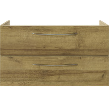 Waschtischunterschrank Pelipal Xpressline 4035 BxHxT 86 x 48,2 cm x 43,5 cm Frontfarbe eiche riviera 4035.478601