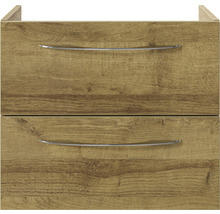 Waschtischunterschrank Pelipal Xpressline 4035 BxHxT 56 x 48,2 cm x 43,5 cm Frontfarbe eiche riviera 4035.475601