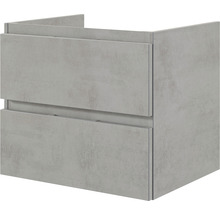 Waschtischunterschrank Pelipal Xpressline 4035 BxHxT 56 x 48,2 cm x 43,5 cm Frontfarbe grau 4035.035602