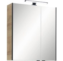 Spiegelschrank Pelipal Quickset 395 60 x 20 x 70 cm eiche riviera