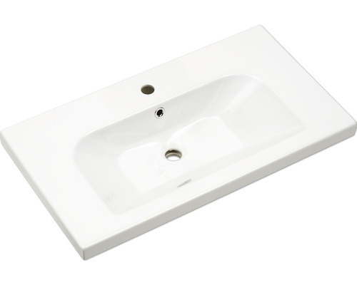 Vasque pour meuble Pelipal Carina 83 cm céramique blanc sans meuble bas