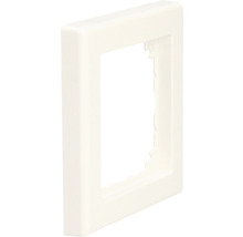 Plaque d'interrupteur simple Merten 478119 System M blanc polaire brillant-thumb-1