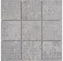 Mosaïque en grès cérame fin CSB 95BG7 carré BLOX 95 gris 29x29cm