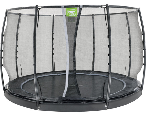 Rundes Gartentrampolin mit Sicherheitsnetz