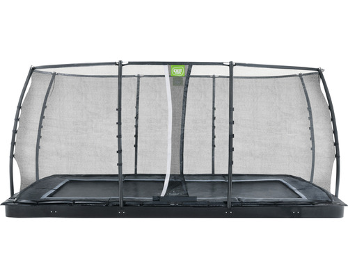 Rechteckiges Gartentrampolin mit Sicherheitsnetz