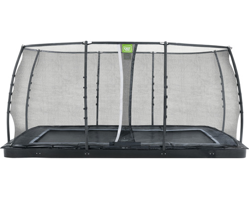 Rechteckiges Gartentrampolin mit Sicherheitsnetz