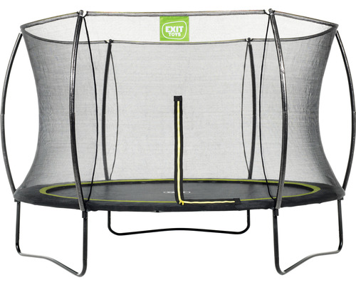 Rundes Gartentrampolin mit Sicherheitsnetz