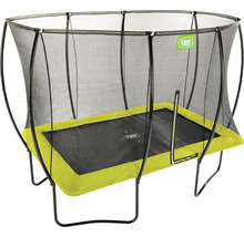 Trampoline rectangulaire avec filet de sécurité