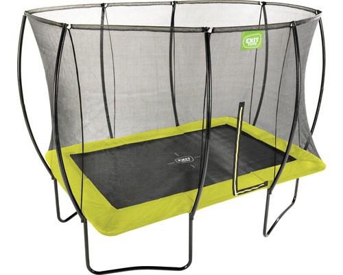 Trampoline rectangulaire avec filet de sécurité
