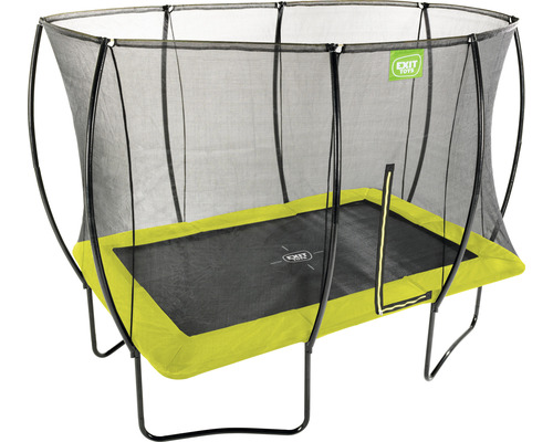 Trampoline rectangulaire avec filet de sécurité