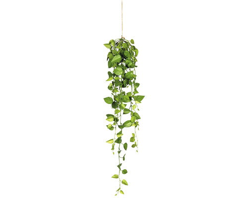 Plante artificielle philodendron retombant hauteur: 95 cm vert