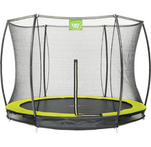Trampoline de jardin rond avec filet de sécurité