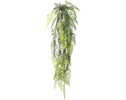 Plante artificielle touffe de fougère retombante hauteur : 114 cm vert