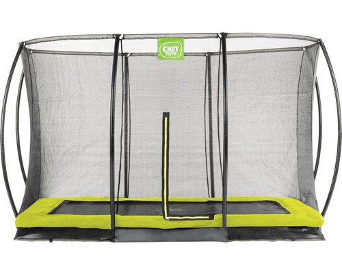 Trampoline rectangulaire avec filet de sécurité