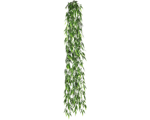 Plante artificielle bambou retombant hauteur : 120 cm vert