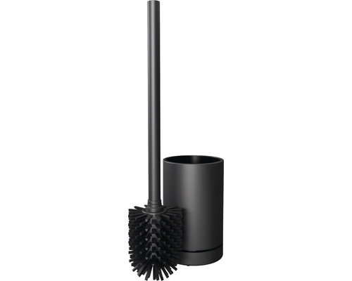 Ensemble brosse WC REIKA Saku sur pied noir mat 81003462