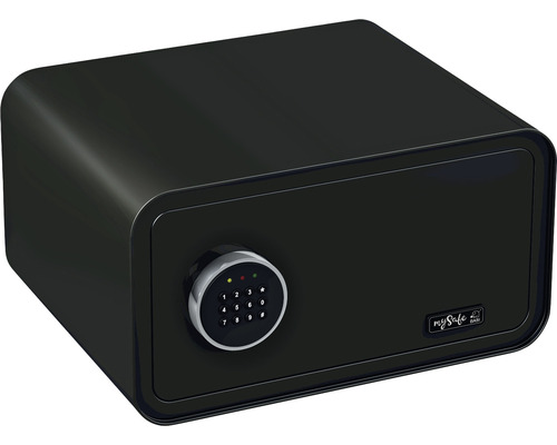 Coffre-fort à poser Basi mySafe 430 noir avec serrure électronique