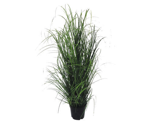 Plante artificielle touffe d'herbes hauteur : 90 cm vert