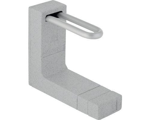Prise de raccordement en plastique GEBERIT PushFit 16 mm 210 mm 650.230.00.1 Geberit Support pour lavabo