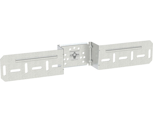 Raccord à enficher GEBERIT PushFit unité de montage acier 444 mm 650.733.00.2 Entretoise métallique avec trous oblongs pour la fixation