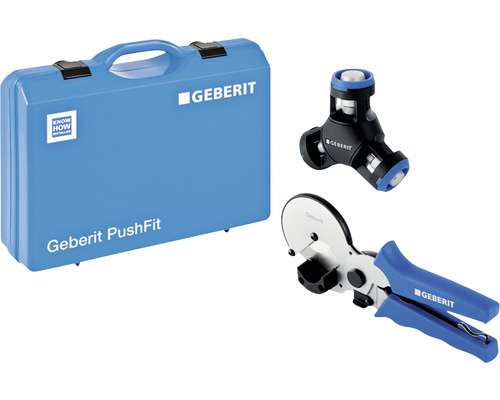 Kit d'outils d'ébavurage et de calibrage GEBERIT pour 16, 20 et 25 mm 650.910.00.1